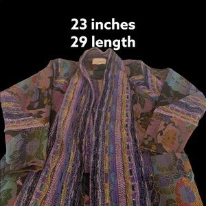 Leoniak Rare Vintage Chunky 80s Biggie Cardigan S